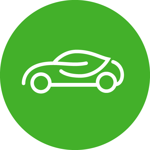 green car