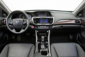 2017 Honda Accord Hybrid front interior