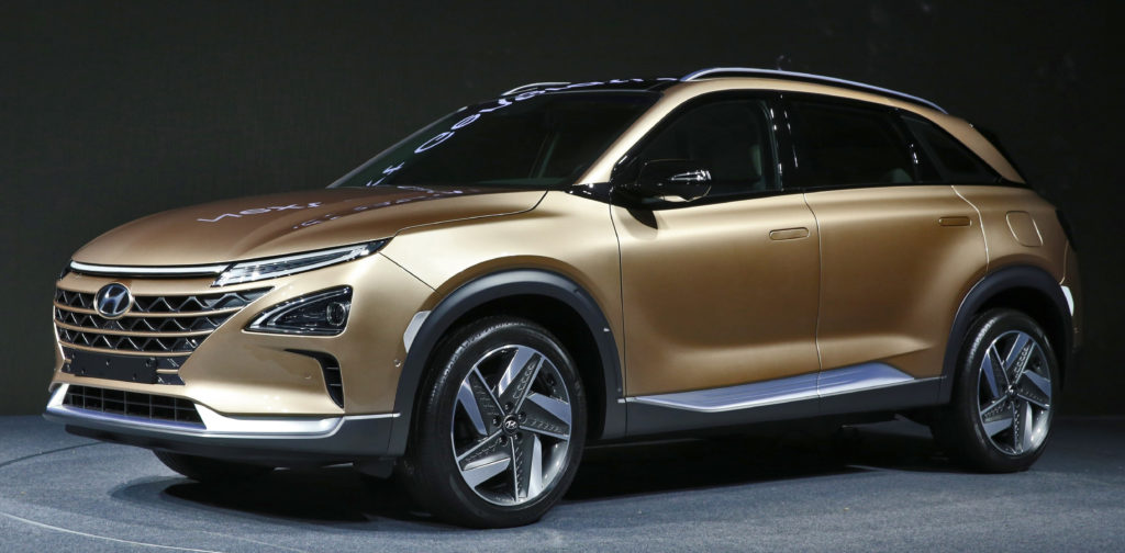 Fuel Cell SUV in Hyundai Green Car Plan