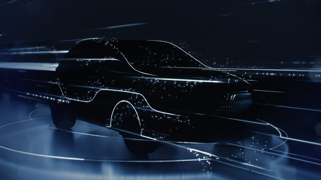 Hyundai Kona EV teaser