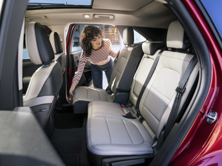 2020 Escape Hybrid has versatile rear seating.