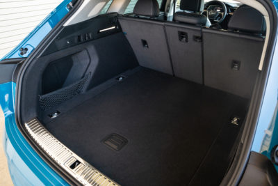 Audi e-TRrn cargo area