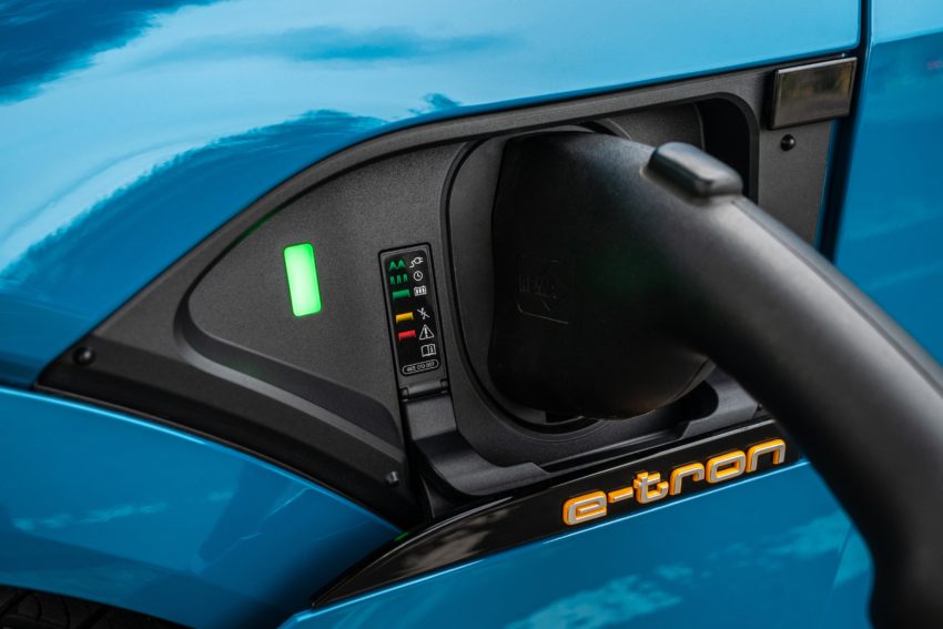 Audi e-Tron charging