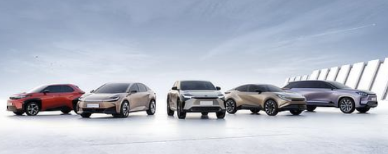 Toyota BEVs, the 'bZ' lineup.