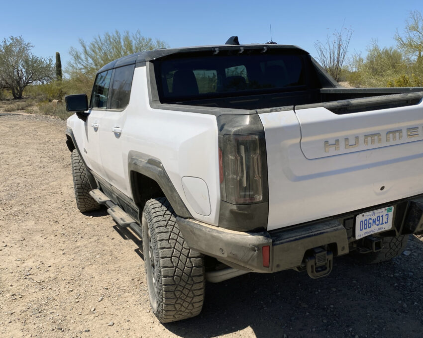 2022 Hummer Ev rear steer