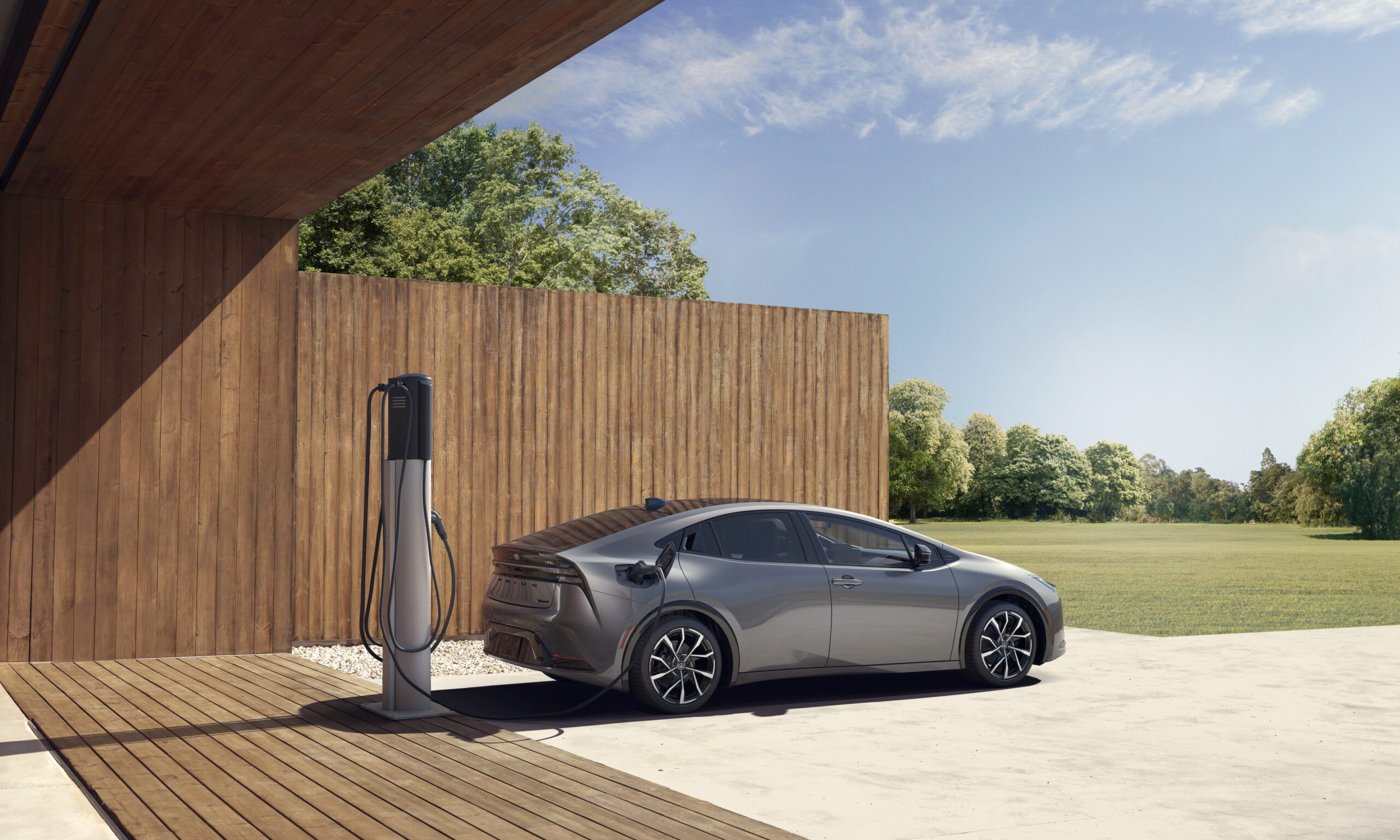 2023 Prius Prime charging The Green Car Guy