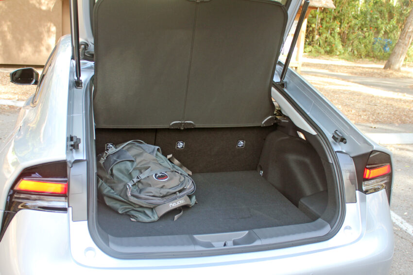 2023 Prius cargo area