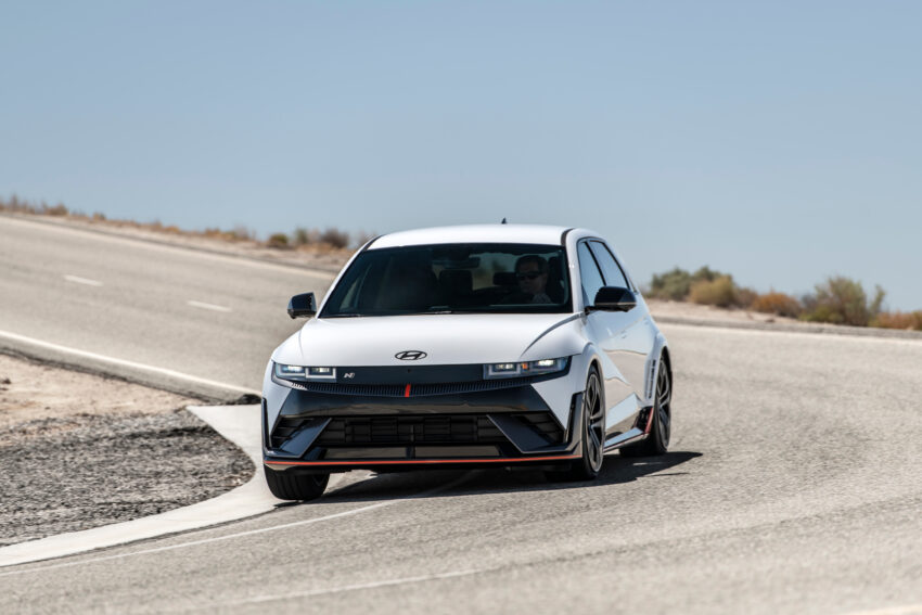 2025 Ioniq 5 N on track