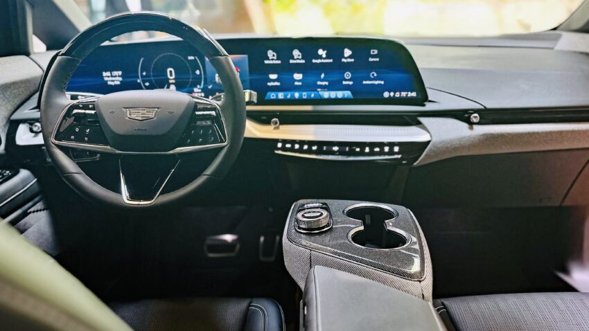 Inside the Cadillac Optiq