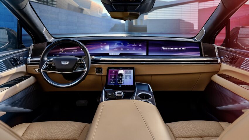 2025 Cadillac Escalade IQ front interior