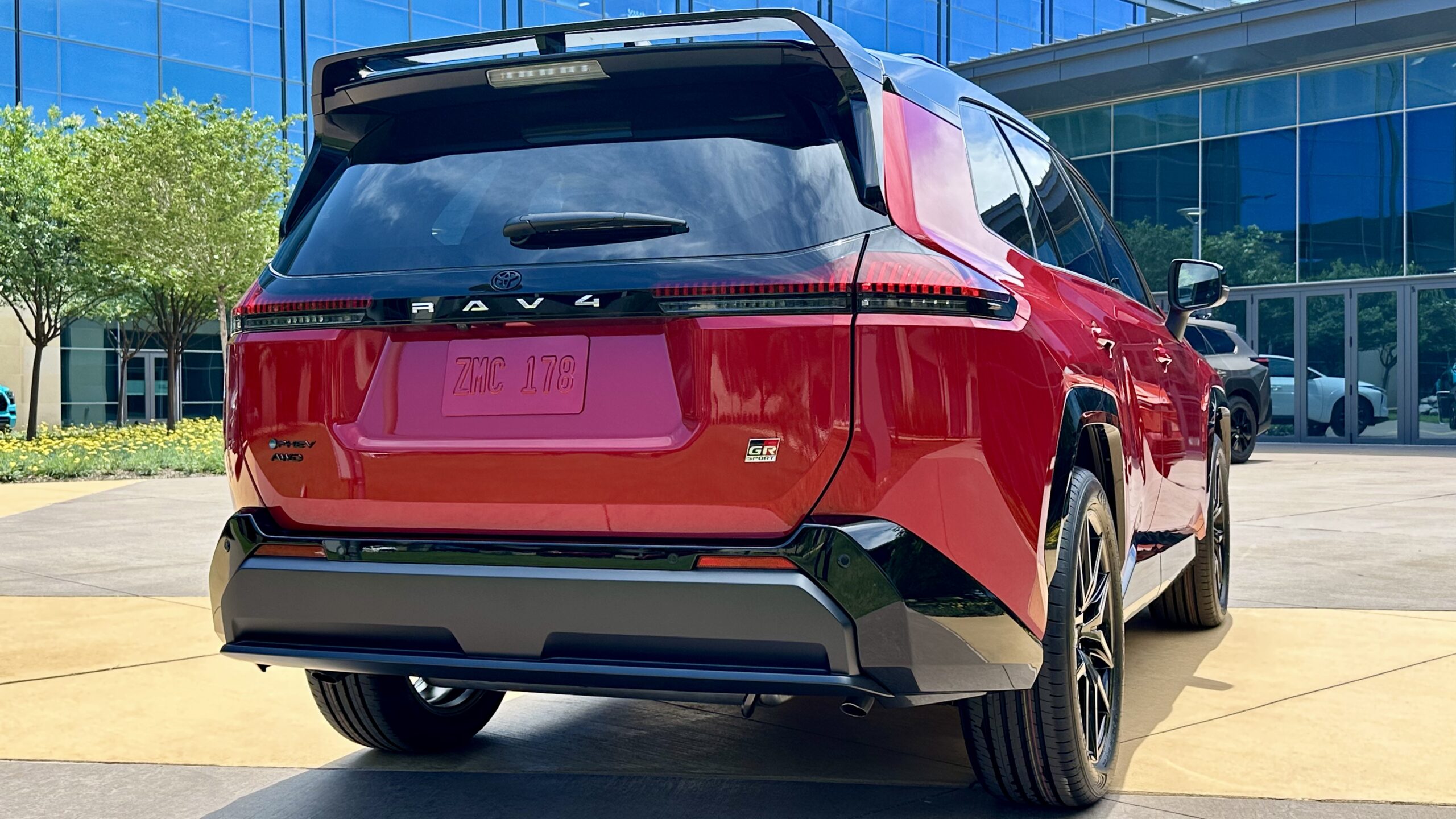 2026 RAV4 GR Sport rear view