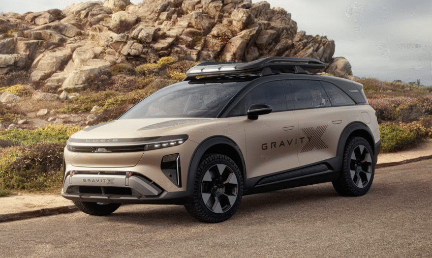 Lucid Gravity X luuxury EV concept