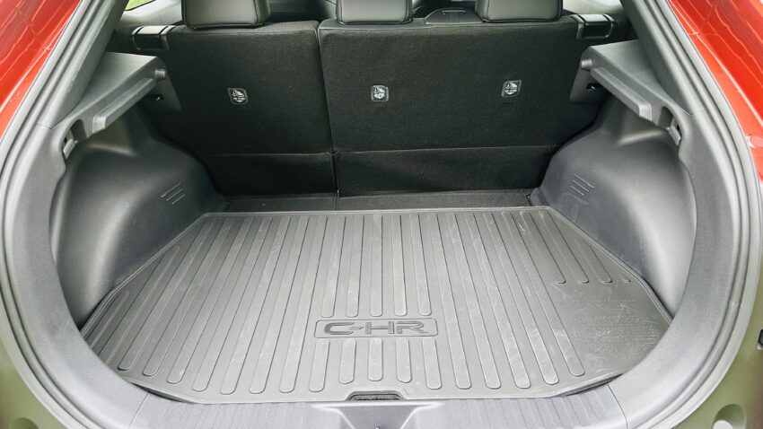 2026 Toyota C-HR cargo seats down