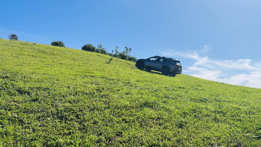 Toyota bZ Woodland hill climber